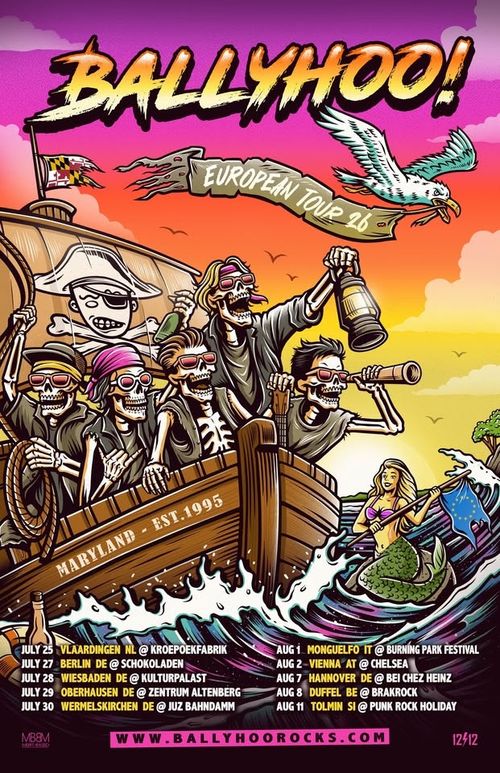 Ballyhoo (rock reggae + punk rock/ Maryland) + Launce (funk, rock/ Berlin) im Schokoladen