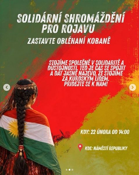 Solidarity rally for Rojava: Stop the siege of Kobanê