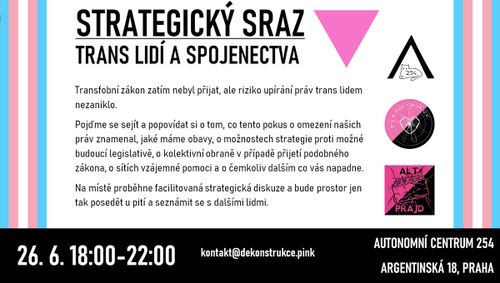 Strategický sraz pro trans lidi a spojenectvo