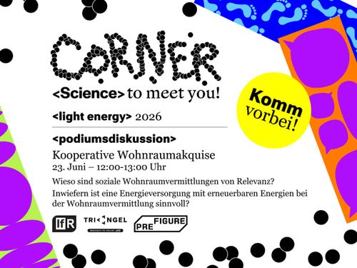 Podiumsdiskussion – Kooperative Wohnraumakquise