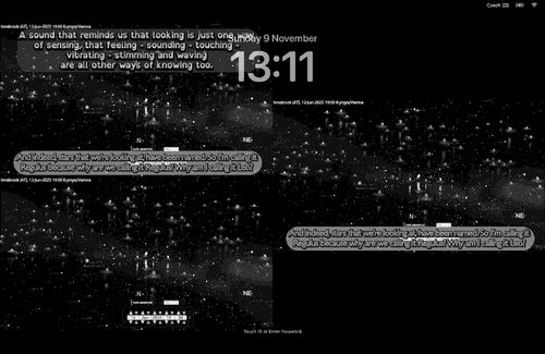 Chaline Bang, Ren Loren Britton, Alice Strete & col. Cristina Cochior /Hands that hold the Networks/