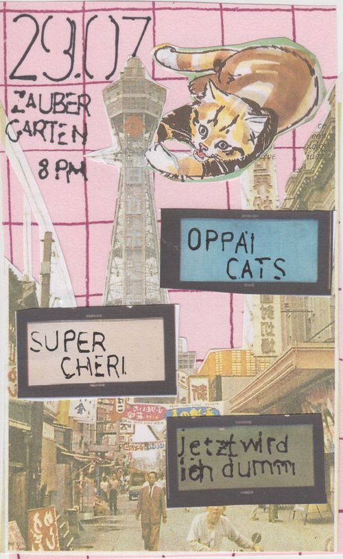 Oppai Cats (girl garage band from Hiroshima) live in Berlin