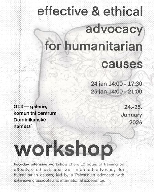 Effective and Ethical Advocacy for Humanitarian Causes: Workshop