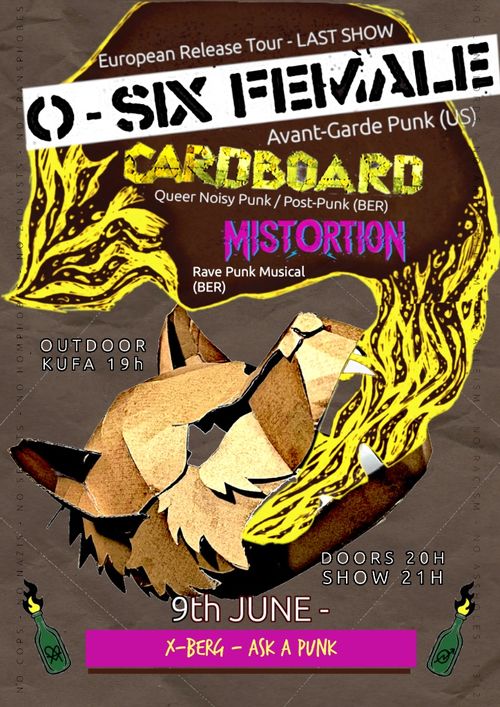 SOKI KÜFA + KONZI 0-Six Female (US) Cardboard (BER)...