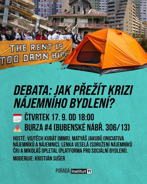 Debata: Jak přežít krizi nájemního bydlení?