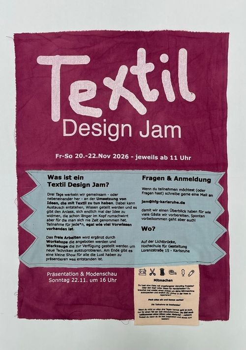 Textil Design Jam @ HfG