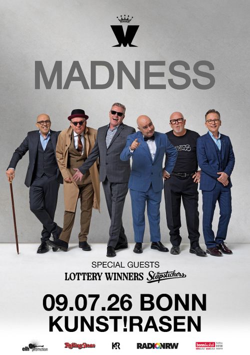Madness - Special Guest: Lottery Winners