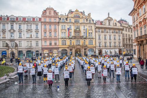 Happening proti novele stavebního zákona