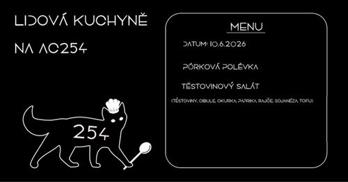 Lidová kuchyně na AC254