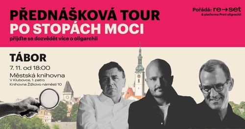 PO STOPÁCH MOCI: přednáška o oligarchii [TÁBOR]