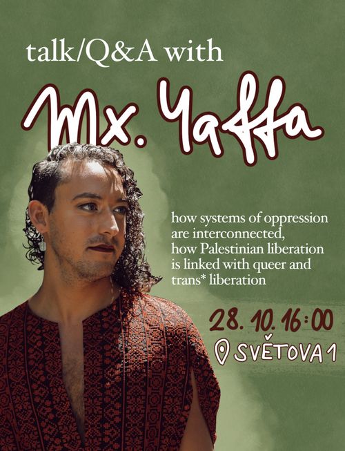 Talk/Q&A with Mx. Yaffa