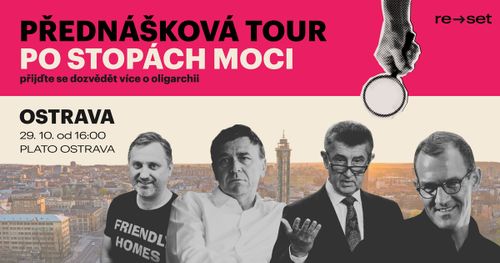 PO STOPÁCH MOCI: přednáška o oligarchii [OSTRAVA]