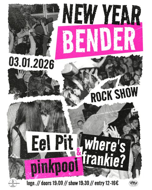Where's Frankie? / pinkpool / Eel Pit @ Loge, Berlin