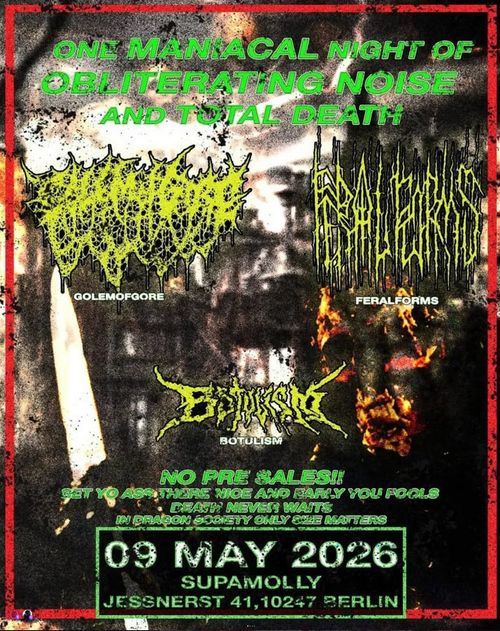 GOLEM OF GORE + FERAL FORMS + BOTULISM