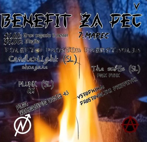Benefit koncert za PEČ!