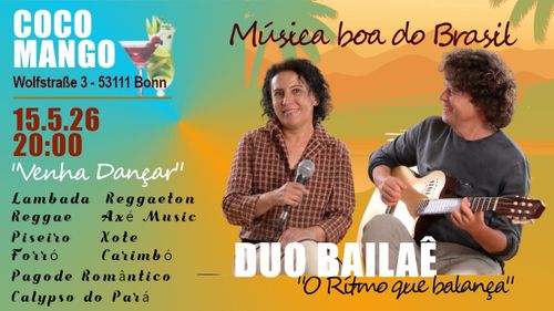 Brasilianische Musik mit Duo Bailae