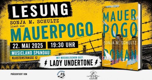 Mauerpogo - Lesung im Musicland Spandau (Punk, Pogo, DDR)