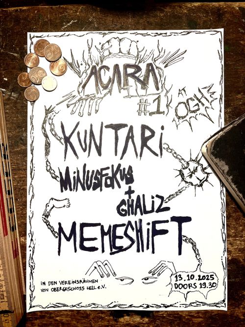 Acara #1: Kuntari + Memeshift + Minusfokus + Ghaliz @ OGH