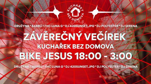 Závěrečný večírek Kuchařek bez domova