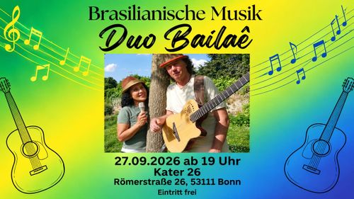 Brasilianische Musik live im Kater 26