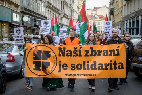 Otevřená schůze Společně proti rasismu a fašismu