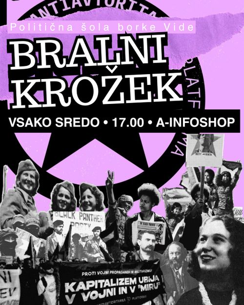 Bralni krožek – Politična šola borke Vide: Zgodovina ženskega organiziranja pri nas