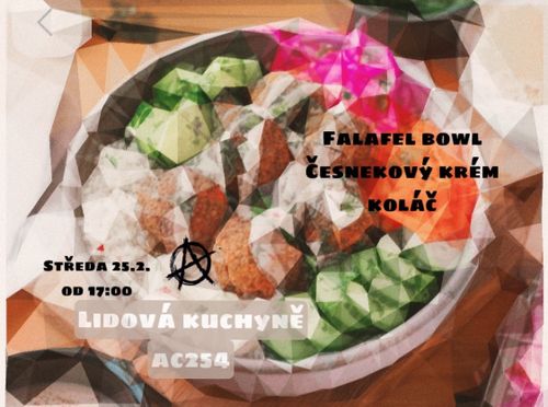Lidová kuchyně na AC254 : Falafel bowl