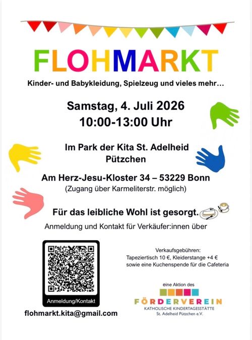 Kinderflohmarkt kath. Kita St. Adelheid Pützchen