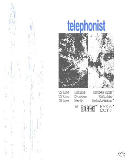 Telephonist (shoegaze, drtmnd) + Efka Mott (kraut-pop/freak-folk, bln)