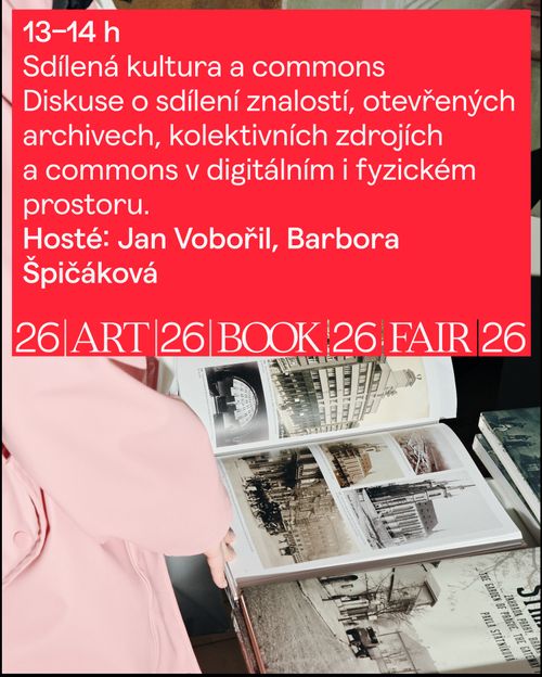 GHMP Book Faire 2026: Debata "Sdílená kultura a commons"