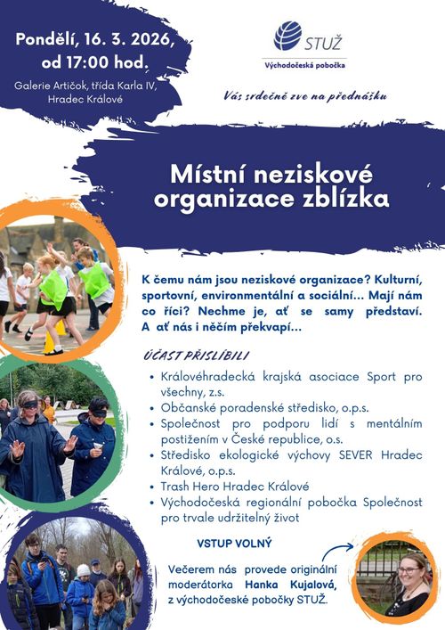 Místní neziskové organizace zblízka