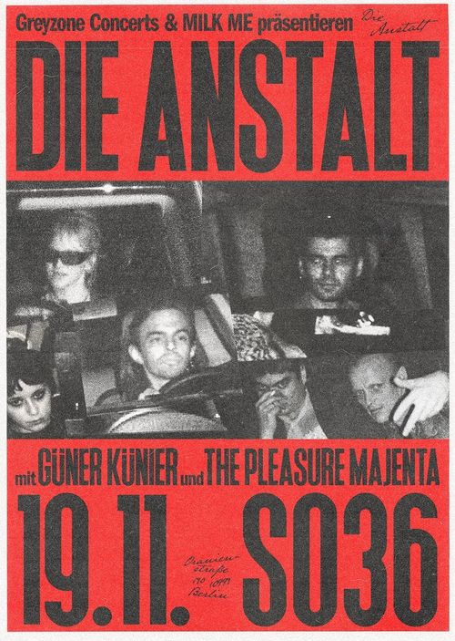 Die Anstalt + Güner Künier + The Pleasure Majenta