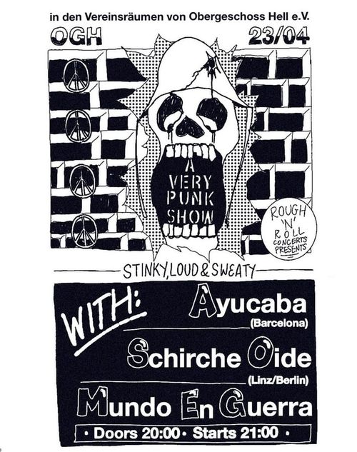 AYUCABA + SCHIRCHE OIDE + MUNDO EN GUERRA