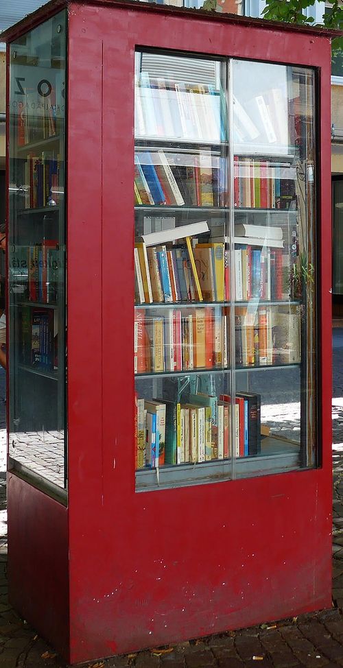 Bild des Bücherschrank am Werderplatz