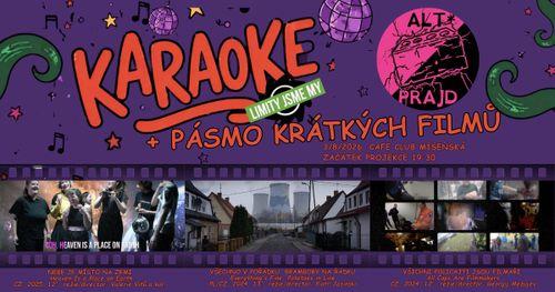 Alt*Prajd & Limity jsme my: Karaoke a pásmo krátkých filmů v Cafe Club Míšenská
