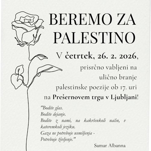 Beremo za Palestino