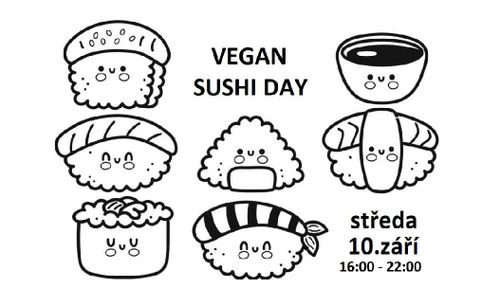 Vegan Sushi Day v Holešovicích