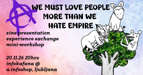Infokafana: WE MUST LOVE PEOPLE MORE THAN WE HATE EMPIRE