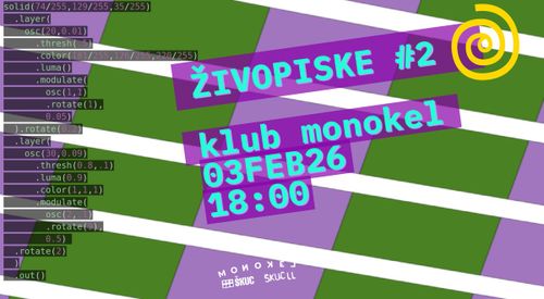 Živopiske #2: žlinta live coding igralnica