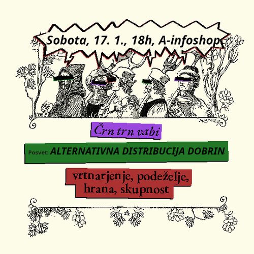 Črn Trn posvet: Alternativna distribucija dobrin 