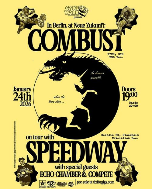 COMBUST + SPEEDWAY + ECHO CHAMBER + COMPETE