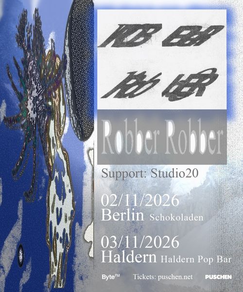 Robber Robber (exp-indie-rock, us) + studio20 (alt-pop, uk)