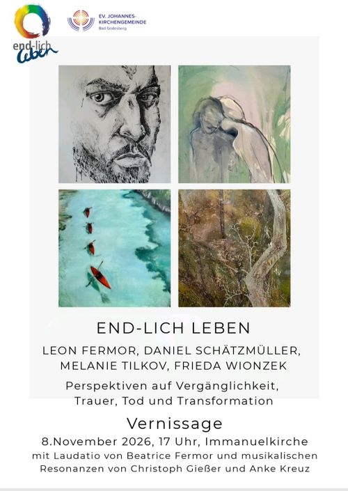 Vernissage zur Ausstellung END-LICH LEBEN