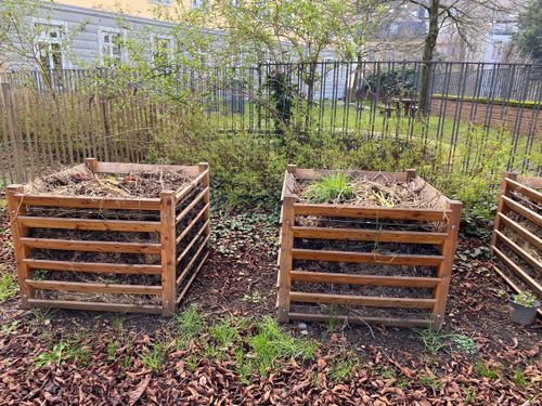 Der offene Gartentreff im Garten der Bildung - Wir starten mit Kompost in die Reihe