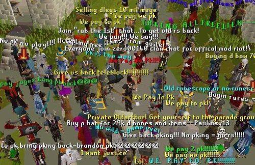 lj games club: RuneScape in žanr MMORPG