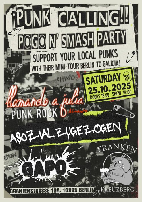 Punk Calling - Pogo N' Smash Party